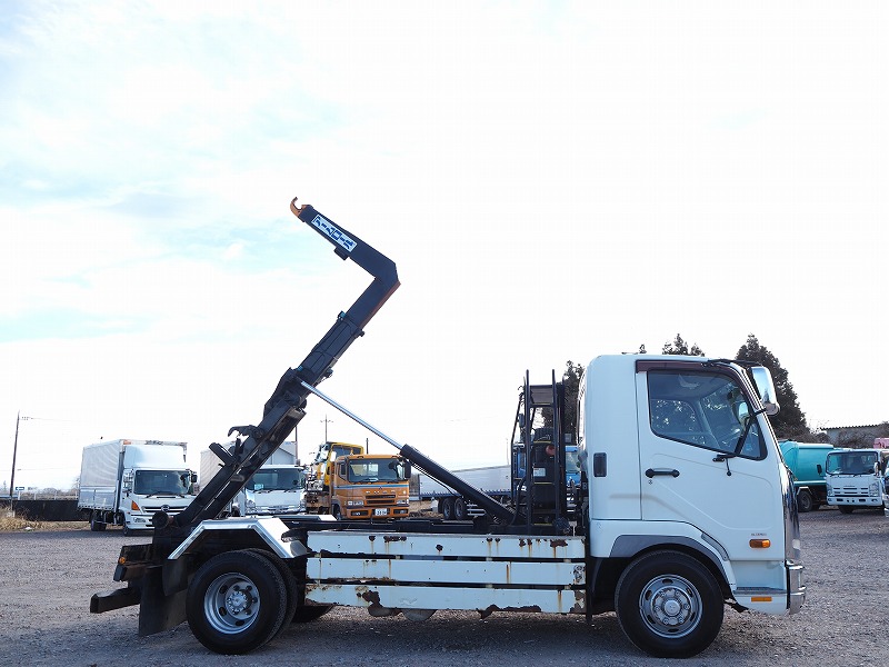 中古コンテナ車 三菱ふそう ファイター