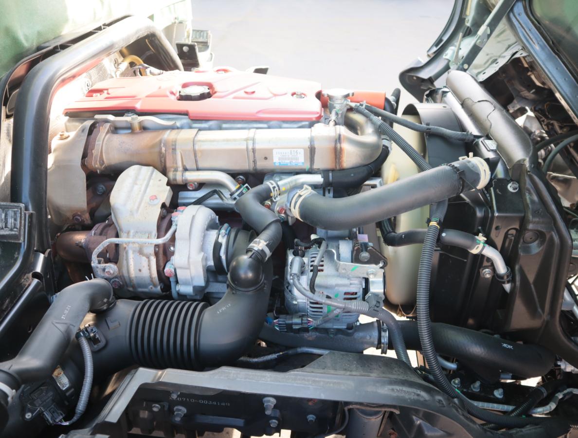 中古幌付き平ボディ 日野 デュトロ