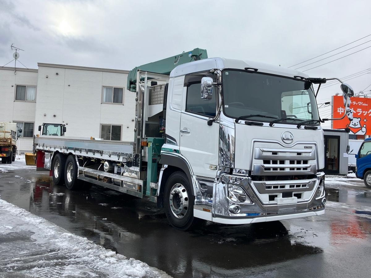 中古クレーン UDトラックス クオン