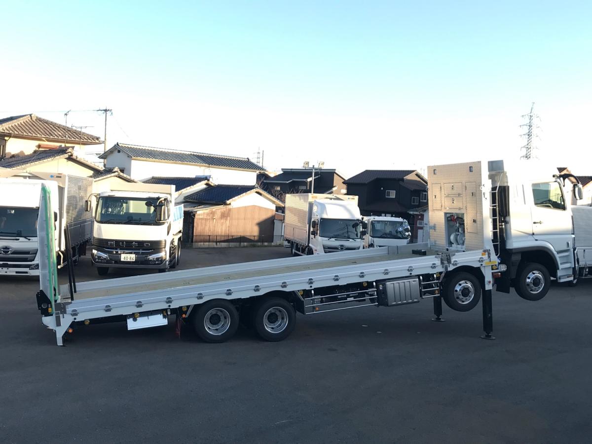 中古セルフローダー 三菱ふそう スーパーグレート