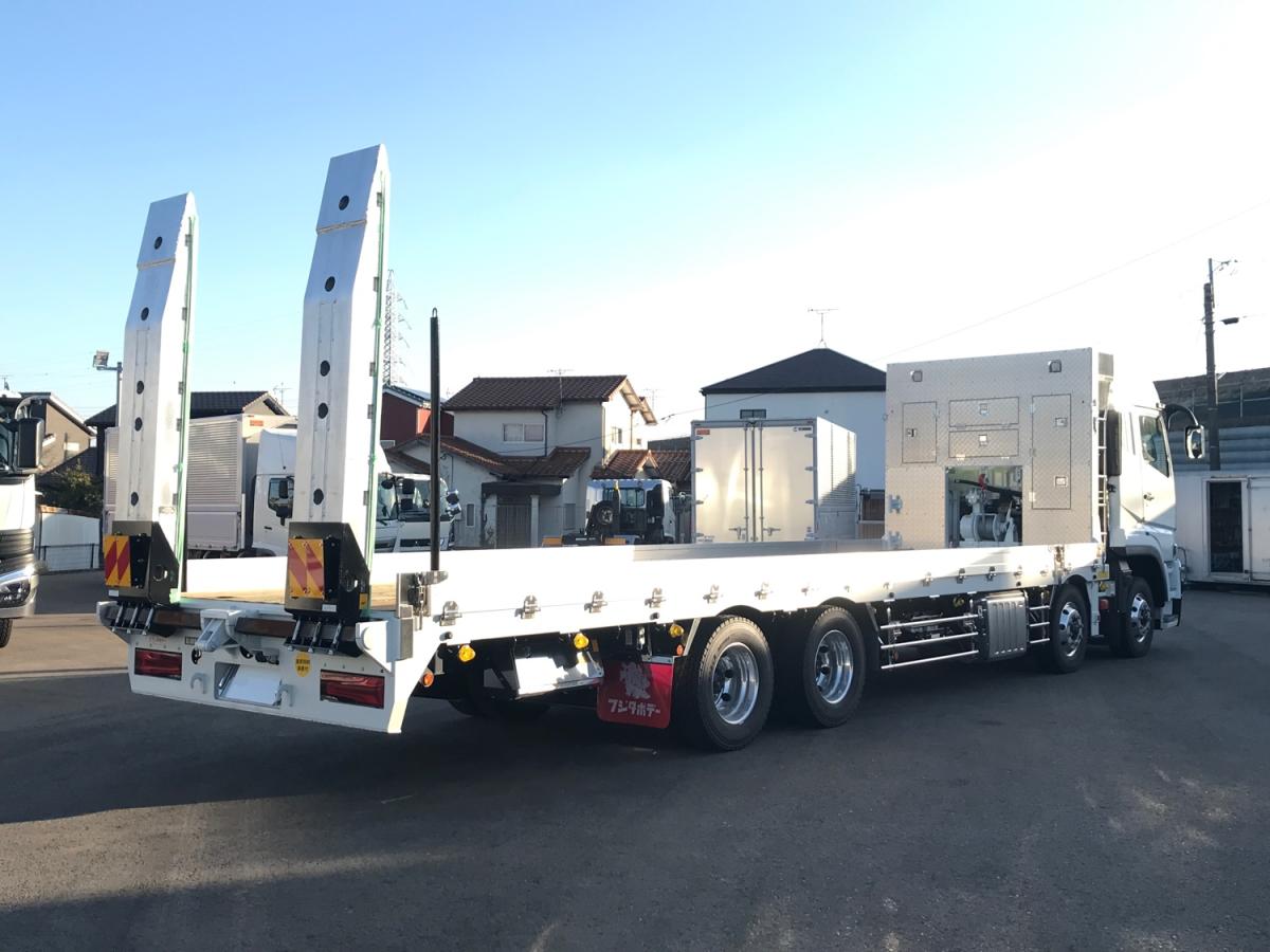 中古セルフローダー 三菱ふそう スーパーグレート