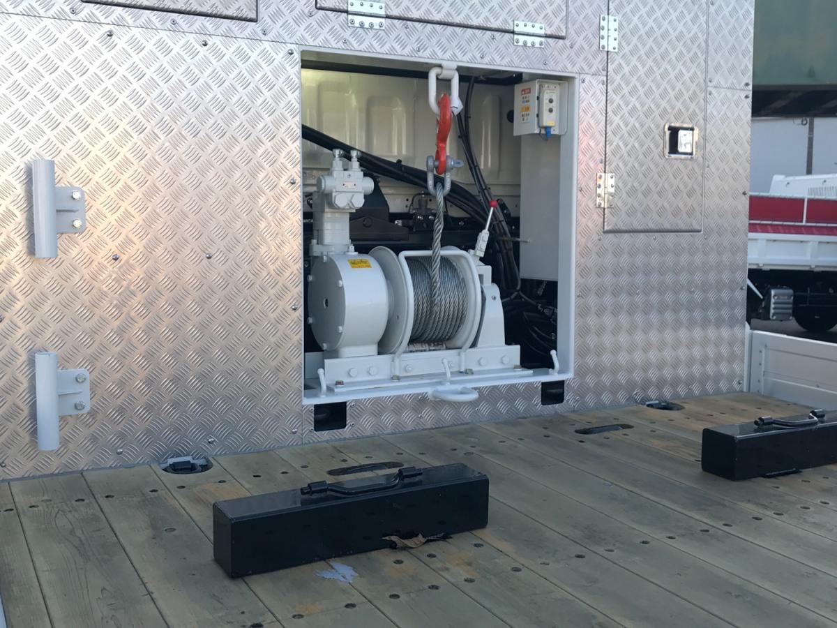 中古セルフローダー 三菱ふそう スーパーグレート