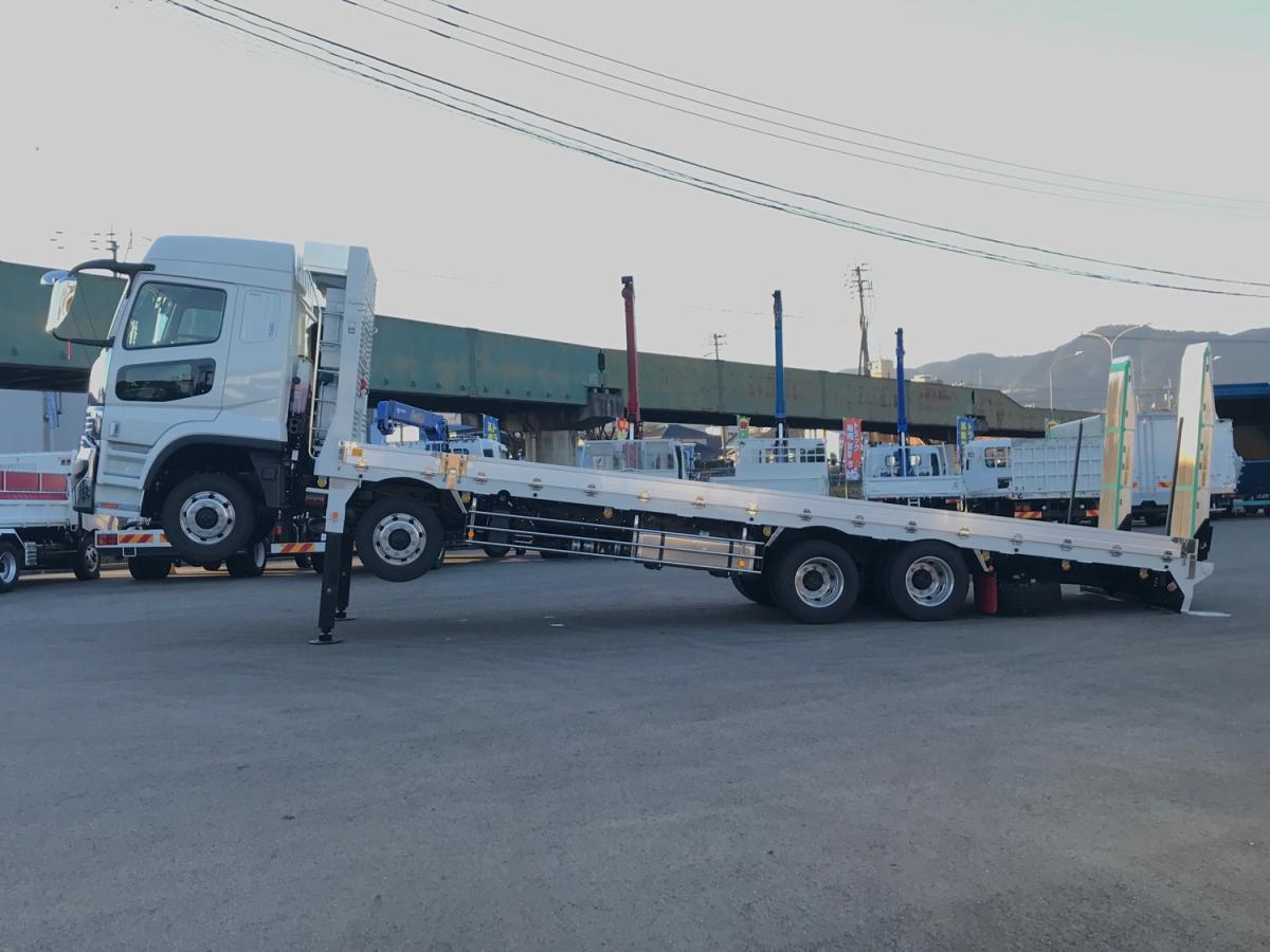 中古セルフローダー 三菱ふそう スーパーグレート