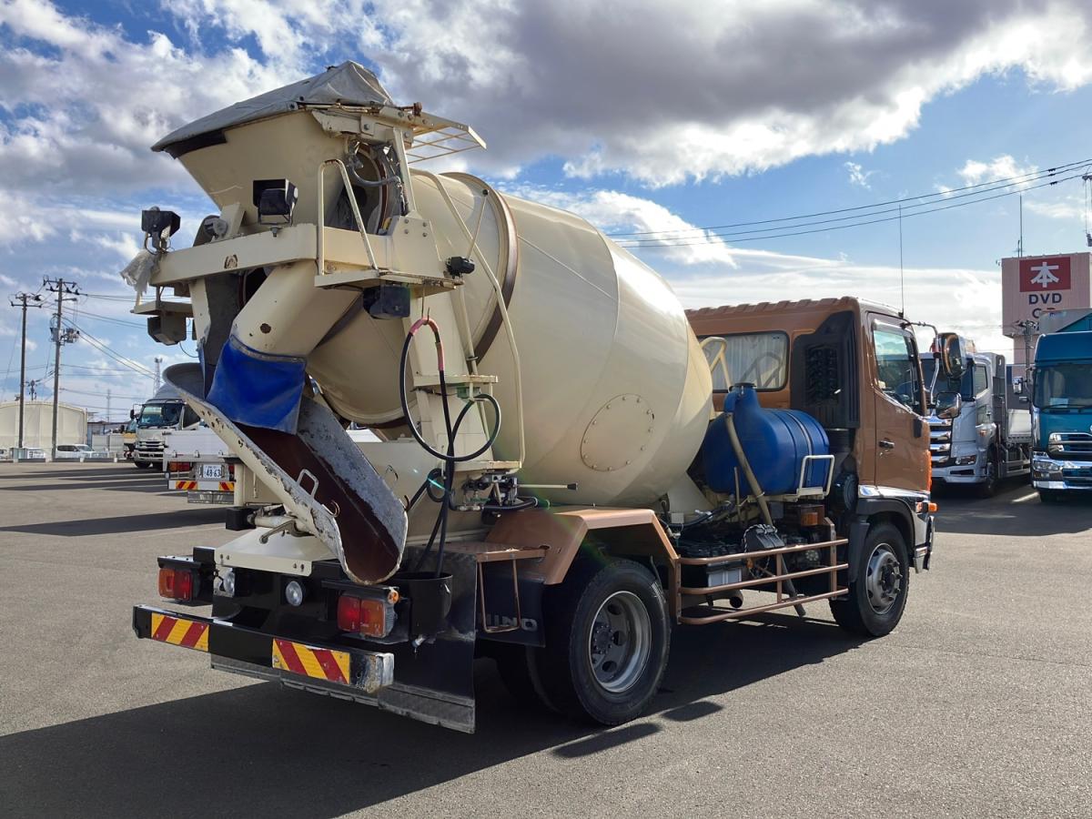 中古ミキサー車(生コン車) 日野 レンジャー