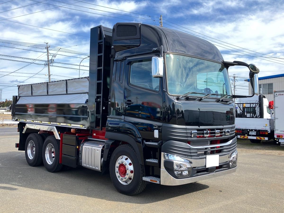 中古ダンプ 三菱ふそう スーパーグレート