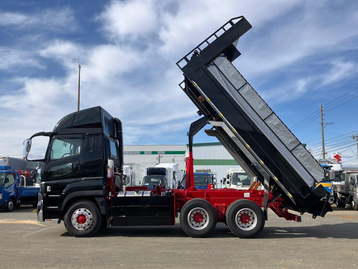 中古ダンプ 三菱ふそう スーパーグレート