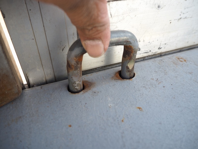 中古平アルミブロック 三菱ふそう キャンター