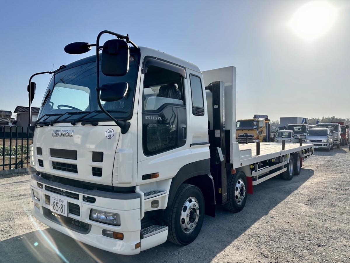 中古セルフローダー いすゞ ギガ