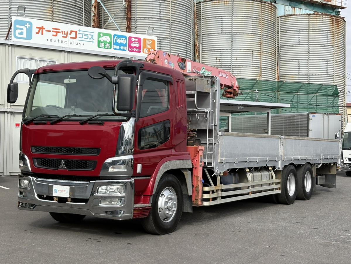 中古クレーン 三菱ふそう スーパーグレート