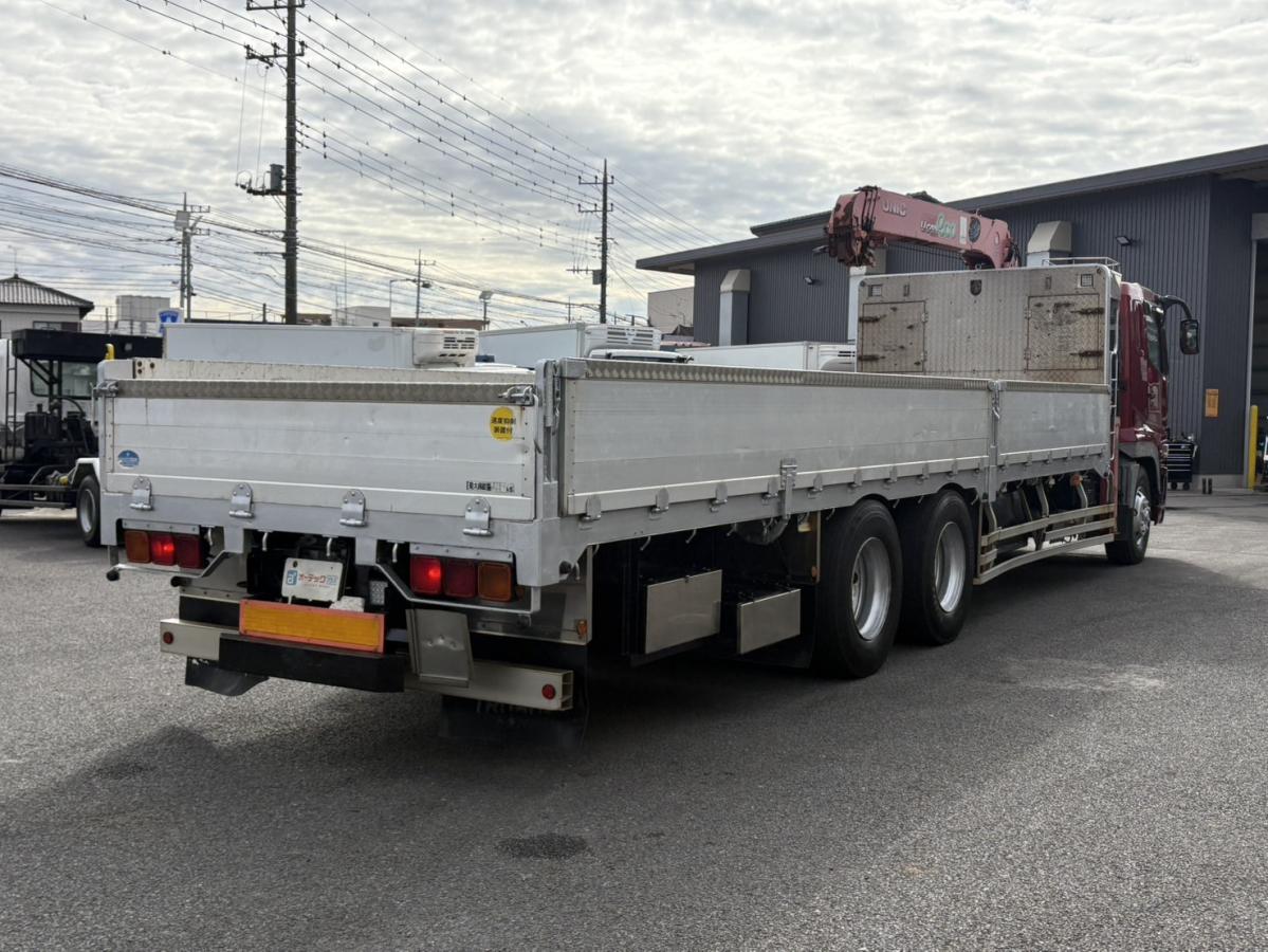 中古クレーン 三菱ふそう スーパーグレート