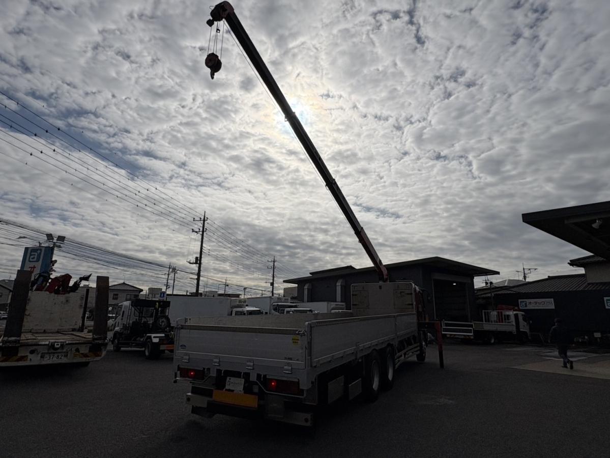 中古クレーン 三菱ふそう スーパーグレート