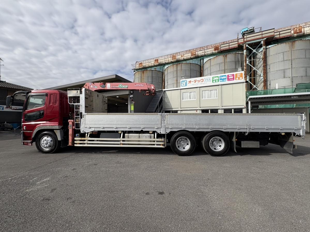 中古クレーン 三菱ふそう スーパーグレート