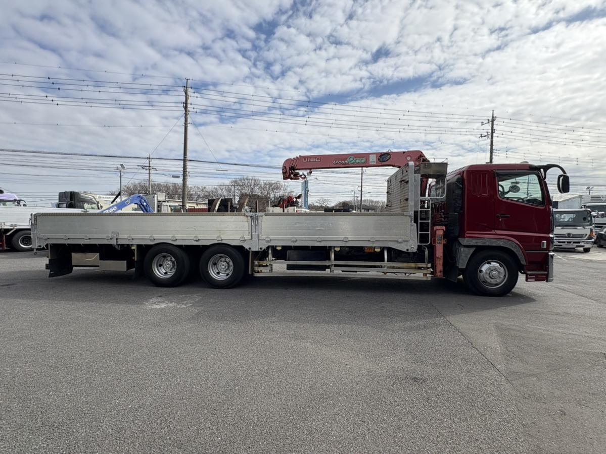 中古クレーン 三菱ふそう スーパーグレート