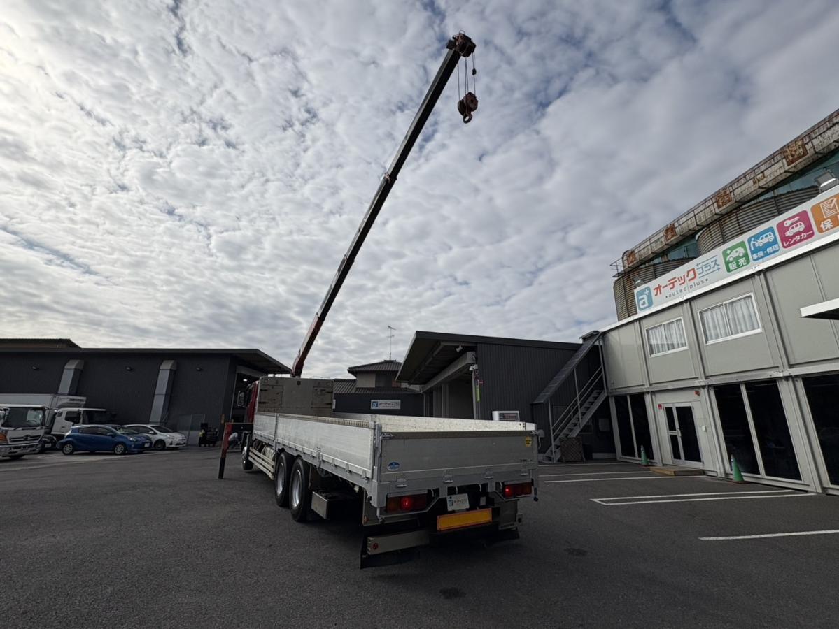 中古クレーン 三菱ふそう スーパーグレート