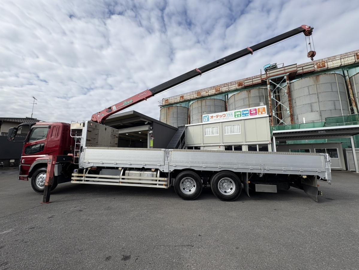 中古クレーン 三菱ふそう スーパーグレート