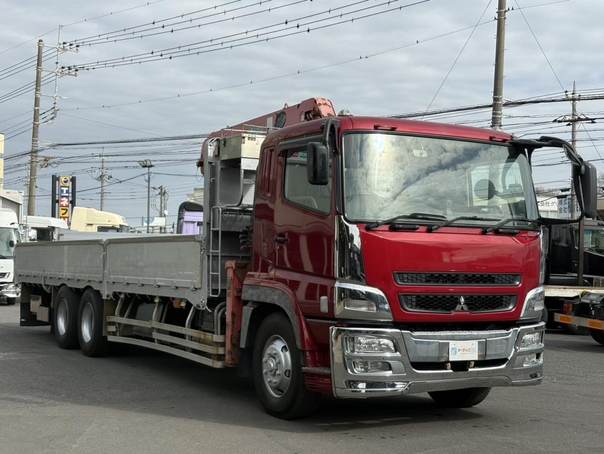中古クレーン 三菱ふそう スーパーグレート
