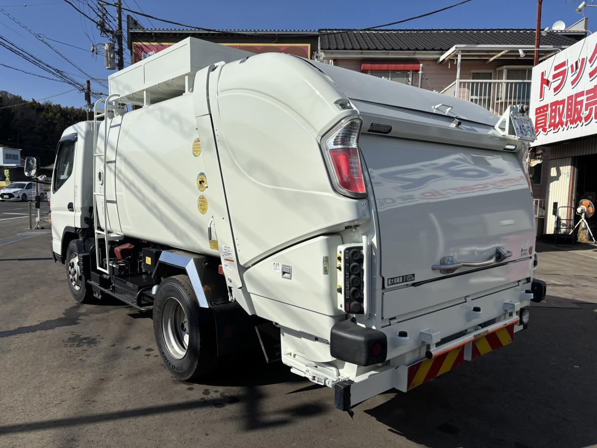 中古塵芥車(パッカー車) 三菱ふそう キャンター