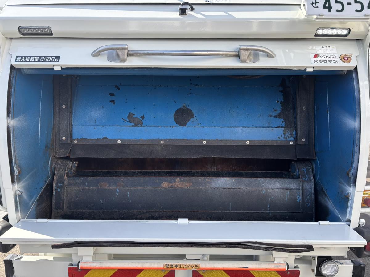 中古塵芥車(パッカー車) 三菱ふそう キャンター