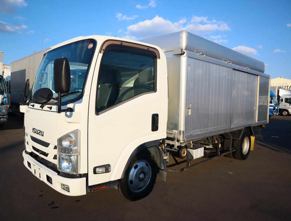 中古ボトルカー いすゞ エルフ