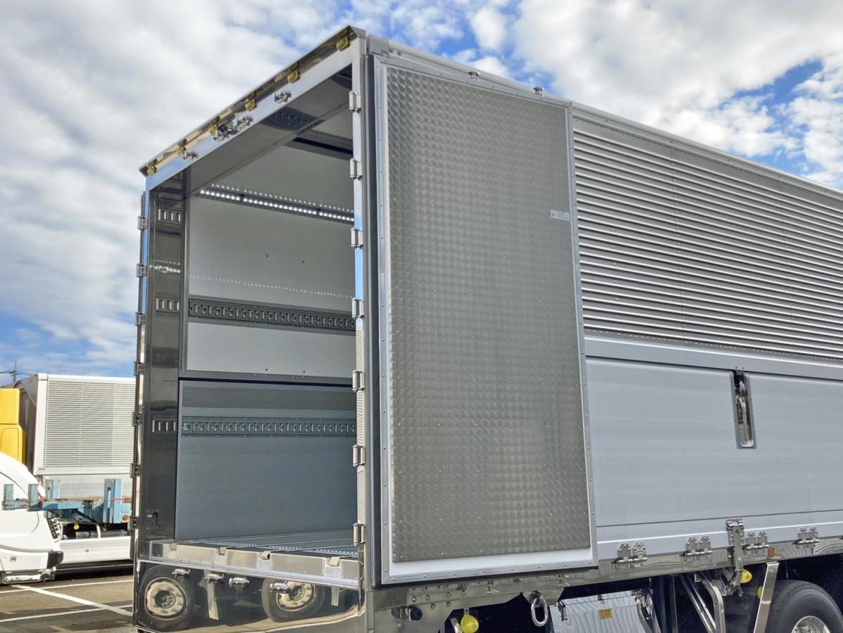 中古冷凍ウィング 日野 プロフィア /デフロック付 サーモキング サブE