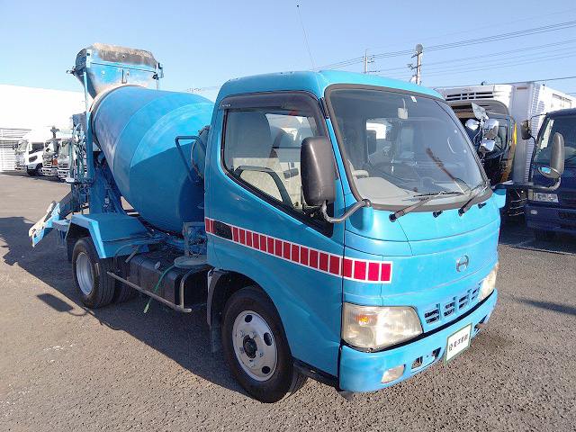 中古ミキサー車(生コン車) 日野 デュトロ