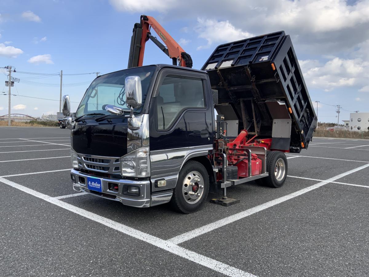 中古深ダンプ いすゞ エルフ