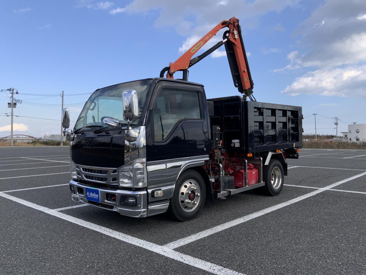 中古深ダンプ いすゞ エルフ