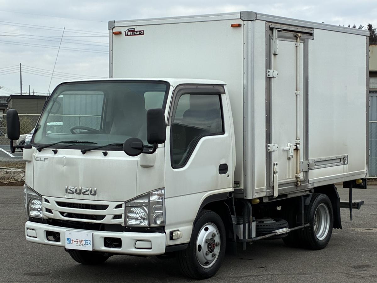 中古保冷バン いすゞ エルフ /パートタイム4WD 日本フルハーフ サイド
