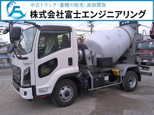 中古ミキサー車(生コン車) いすゞ フォワード
