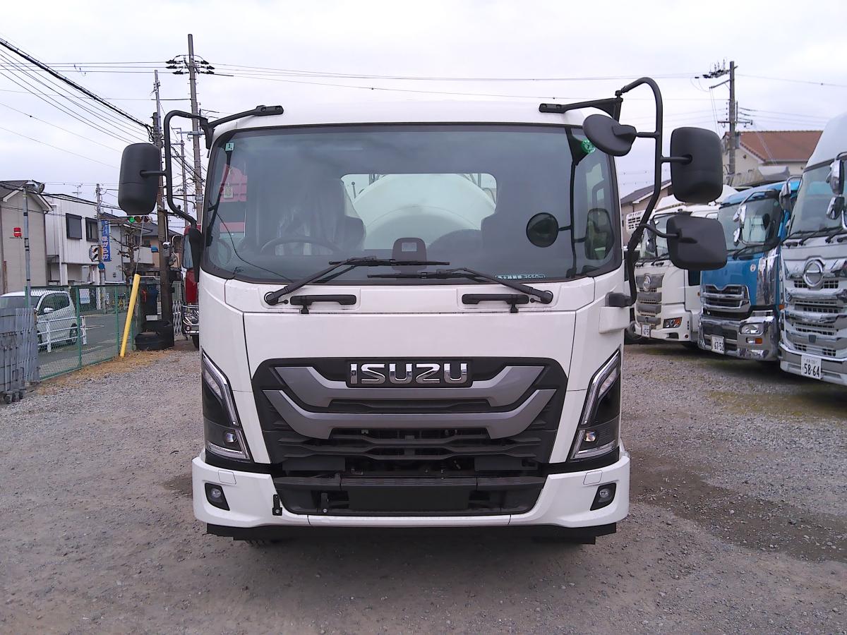 中古ミキサー車(生コン車) いすゞ フォワード