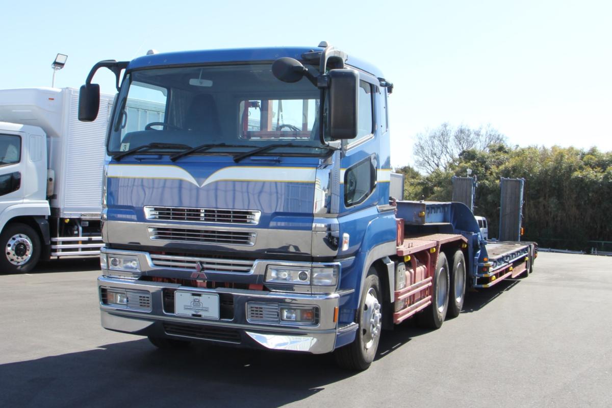 中古トレーラー 三菱ふそう スーパーグレート /16輪 重機セミトレ