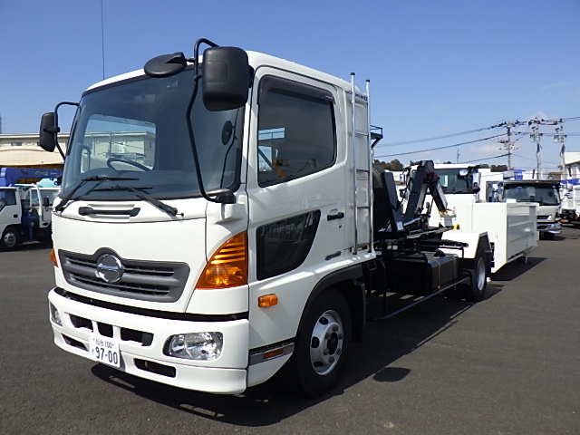 中古コンテナ車 日野 レンジャー