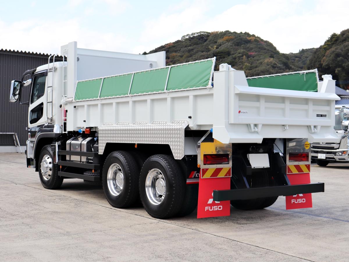 中古ダンプ 三菱ふそう スーパーグレート