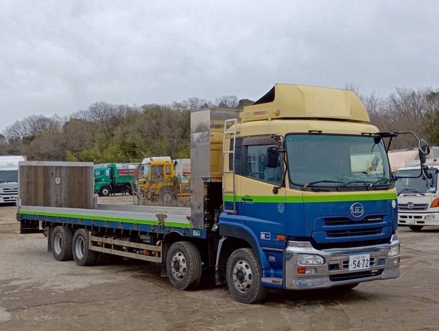 中古セルフローダー UDトラックス クオン