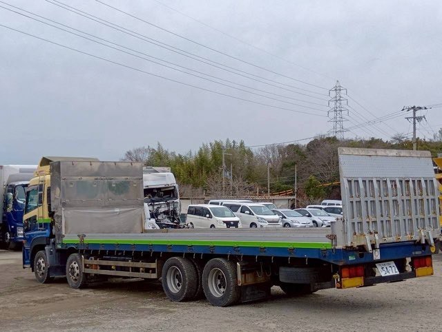 中古セルフローダー UDトラックス クオン