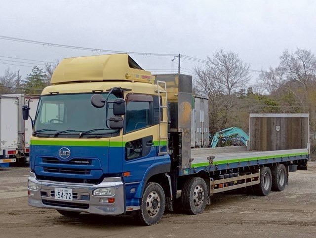 中古セルフローダー UDトラックス クオン