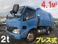 中古塵芥車(パッカー車) 日野 デュトロハイブリッド