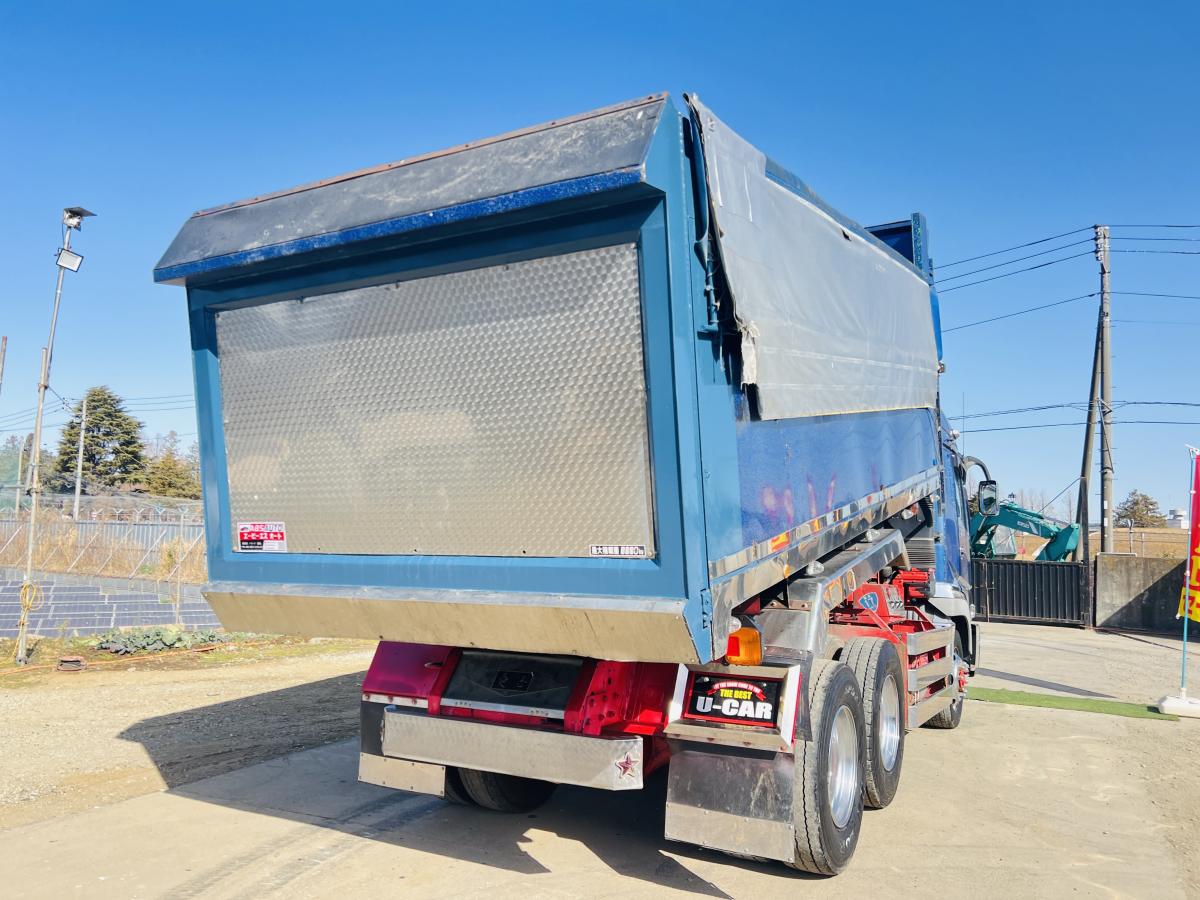 中古ダンプ 三菱ふそう スーパーグレート