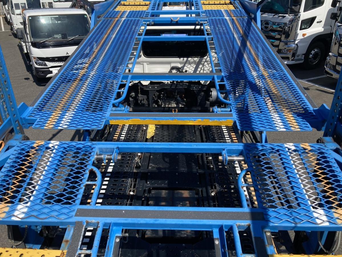 中古キャリアカー(積載車) 日野 レンジャー /浜名ワークス 普通車3台