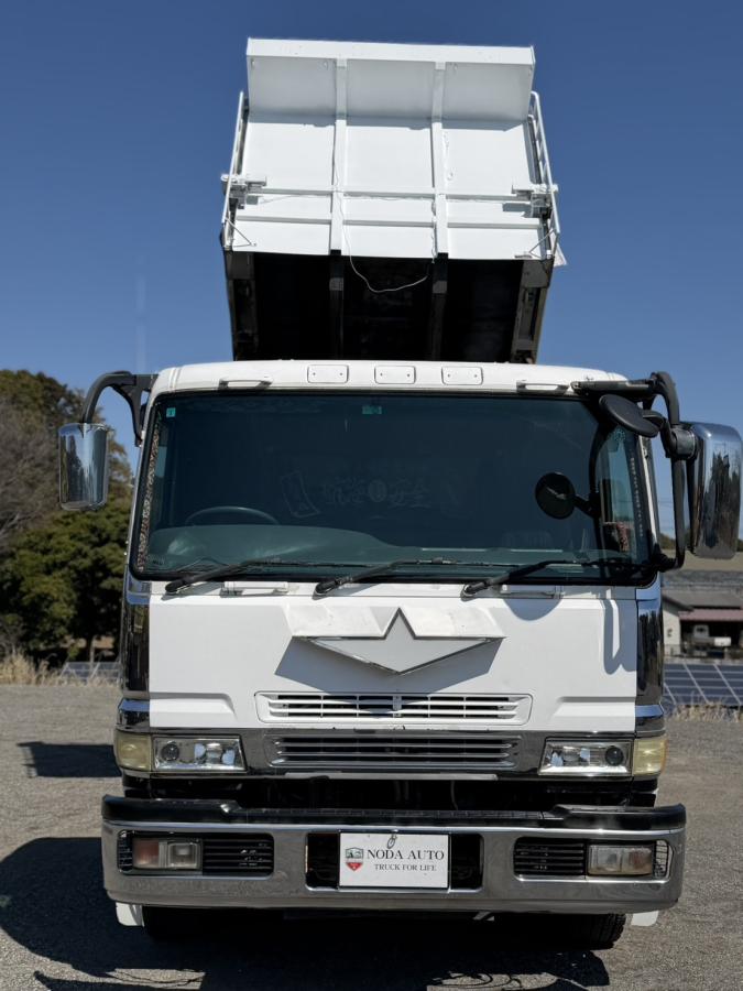 中古ダンプ 三菱 /三菱スーパーグレートダンプ 8M21 V8 車検9/3 中古