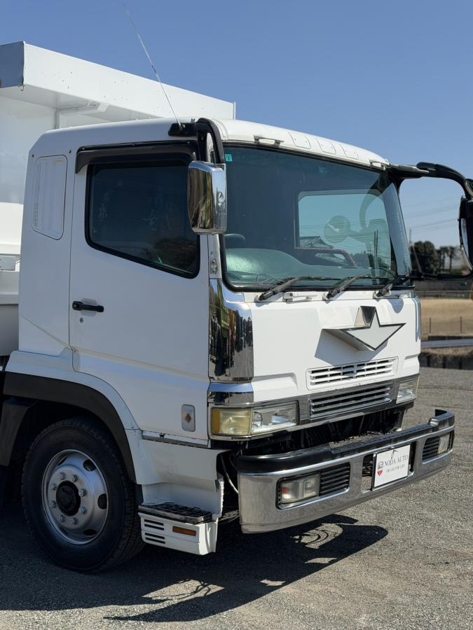 中古ダンプ 三菱 /三菱スーパーグレートダンプ 8M21 V8 車検9/3 中古