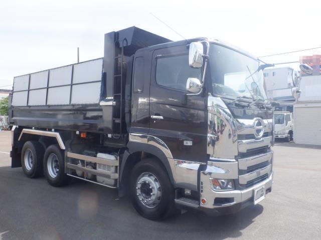中古ダンプ 日野 プロフィア /プロフィア ダンプ☆新明和5.3×2.2・T/M