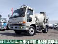 中古ミキサー車(生コン車) 日野 レンジャー