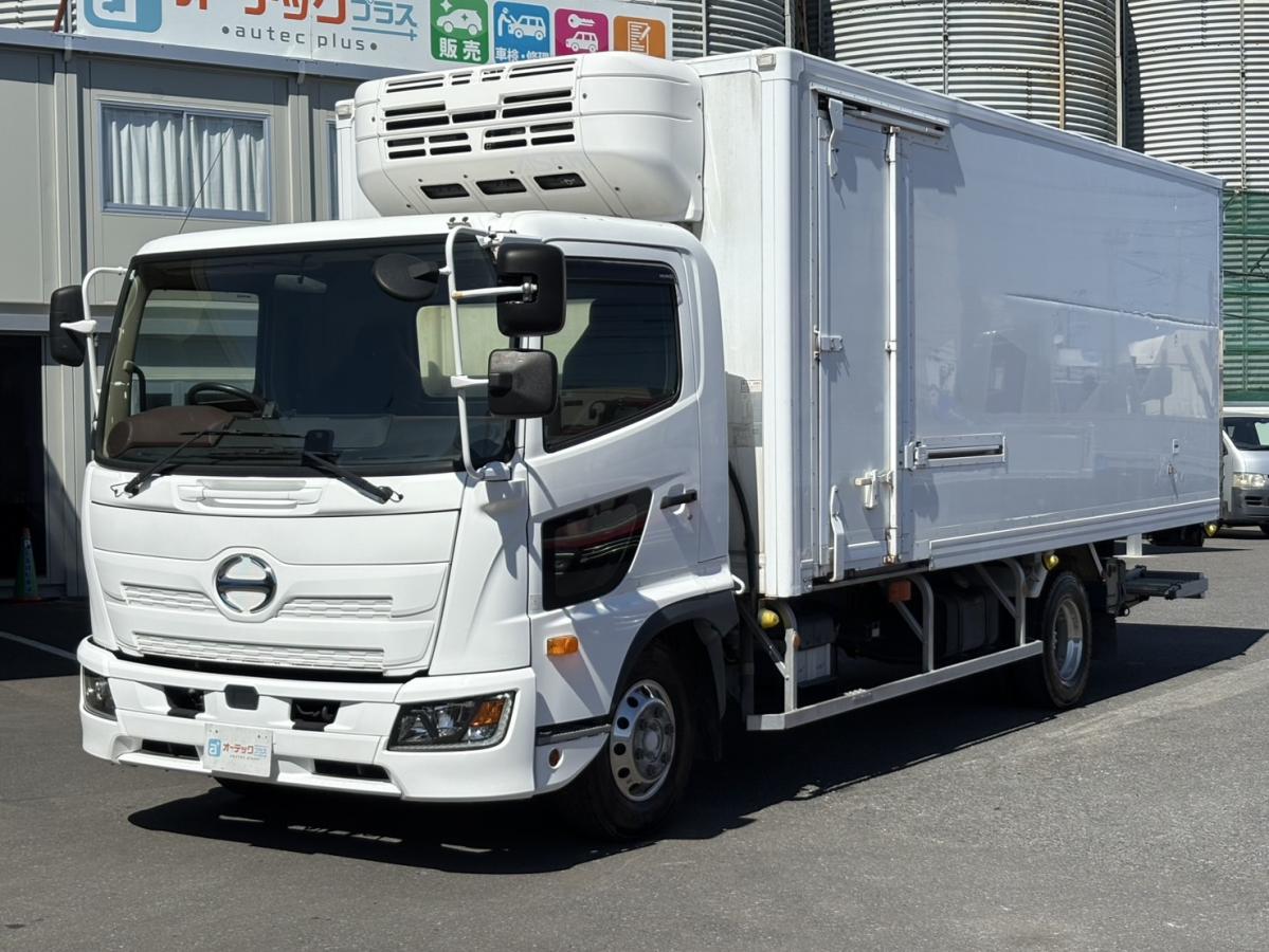 中古冷凍バン 日野 レンジャー /ワイド サイド扉 格納パワーゲート