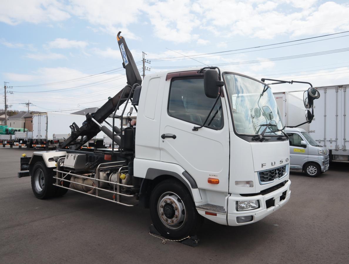 中古コンテナ車 三菱ふそう ファイター