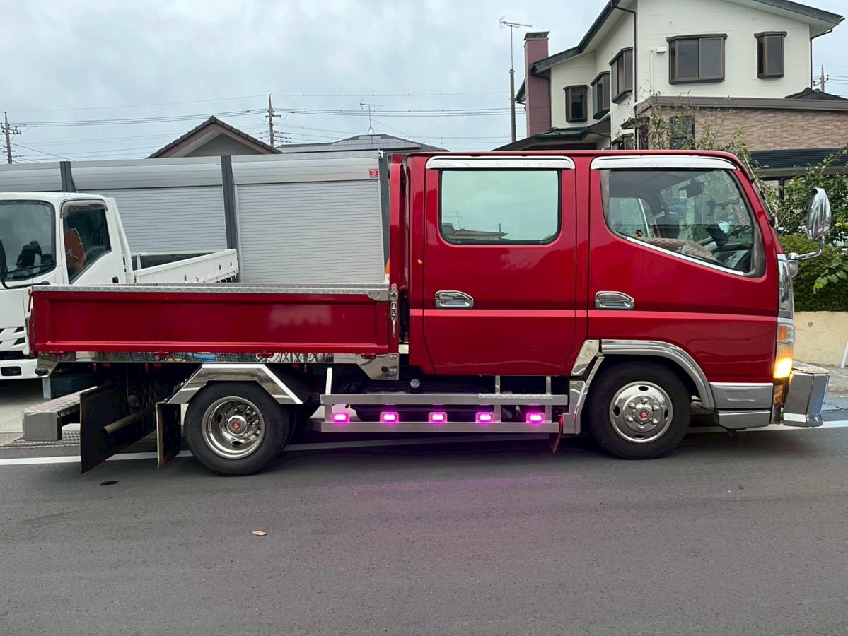 中古平ボディ 三菱ふそう キャンター /キャンターデコトラ仕様ダブル 