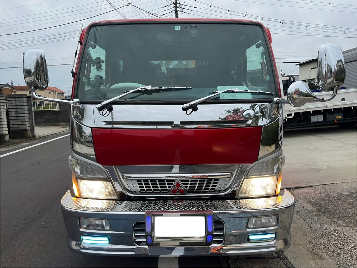中古平ボディ 三菱ふそう キャンター /キャンターデコトラ仕様ダブル 