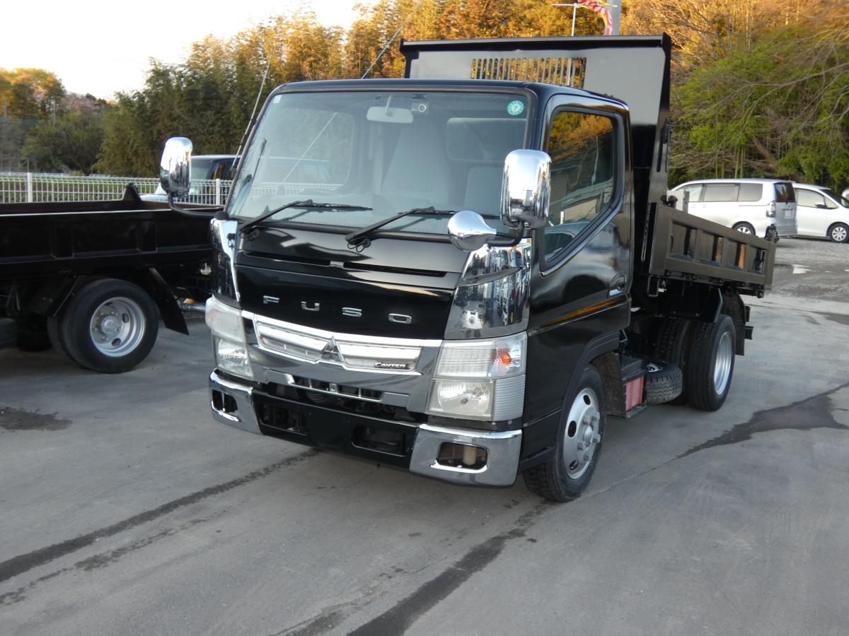 中古ダンプ 三菱ふそう キャンター /H26 2トン ダンプ マニュアル 中古