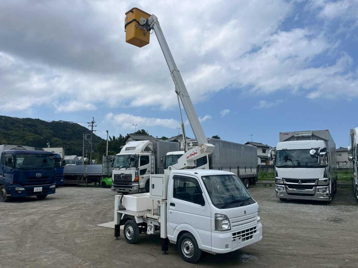 中古高所作業車 スズキ 