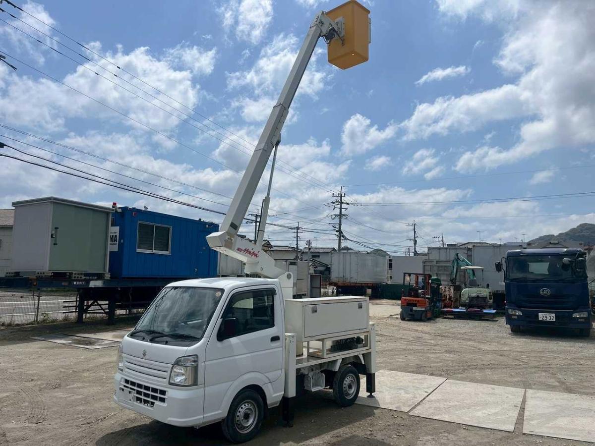 中古高所作業車 スズキ 